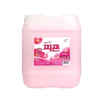  피죤 핑크로즈 섬유유연제 대용량 20L