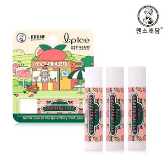 멘소래담 멘소래담 립아이스 립밤 자몽 KKKIM 3.5g x3개