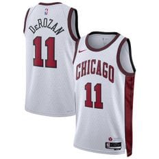 [해외] 1028681 NBA 저지 더마 드로잔 [시카고 불스] Nike Unisex 2022/23 Swingman Jersey City