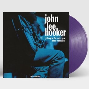 JOHN LEE HOOKER - PLAYS & SINGS THE BLUES 180G PURPLE LP