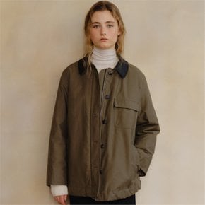 [블랭크03] padded cotton work jacket (olive)