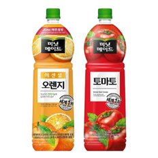 [한번에먹자] 미닛메이드 에센셜 오렌지 1.5L 3페트 + 미닛메이드 토