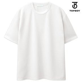 링클프리 스판 민자 반팔 티셔츠 (WI002)