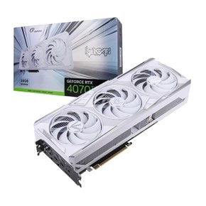 e_ 컬러풀 iGame 지포스 RTX 4070 Ti SUPER Vulcan OC D6X 16GB White 그래픽카드