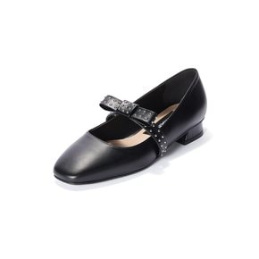 Ribbon Maryjane Pumps_Black