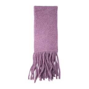 [해외배송] 세퍼 퍼지 머플러 FW24FUZZYSCARFMALMALBEC Purple