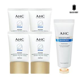 AHC 마스터즈 워터풀 선크림 40ml x4 + 핸드크림 75ml (S18841186)