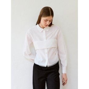 Sophie Bustier Shirt Ivory