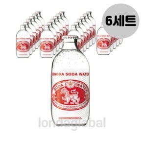 싱하 소다워터 탄산수 탄산 음료 325ml 24개 6세트