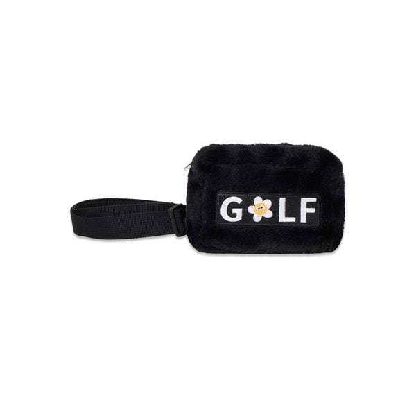 밍크 골프 벨트백 블랙