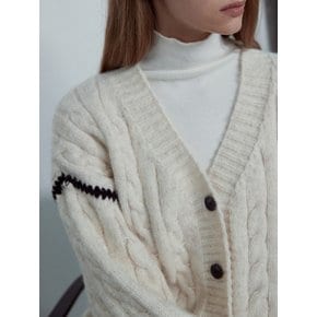 NOI COLORING LINE CABLE CARDIGAN_NFCA5266
