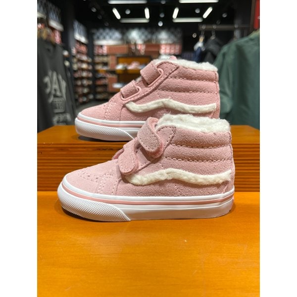 [시흥점] 토들러 스니커즈 스케이트 미드 리아슈 V 셰르파 (핑크)(VN000CQ0PNK)