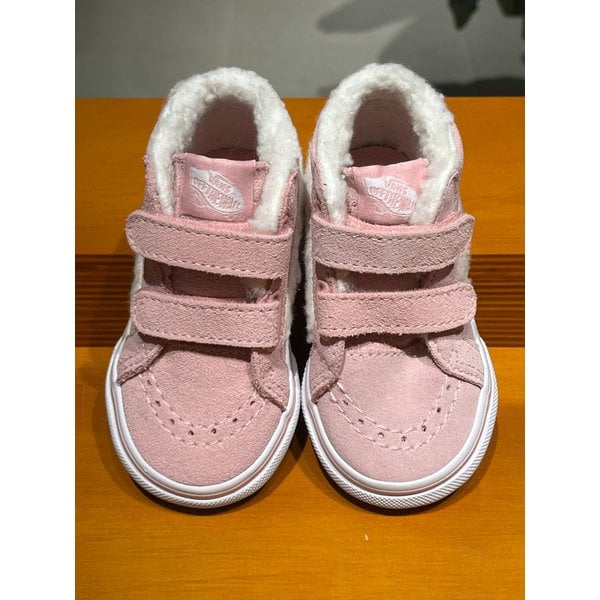 [시흥점] 토들러 스니커즈 스케이트 미드 리아슈 V 셰르파 (핑크)(VN000CQ0PNK)