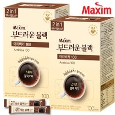 맥심 블랙믹스 아라비카 100T X 2개 총200T