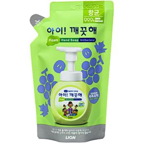 아이깨끗해 거품형 달콤한 청포도 리필 200ml