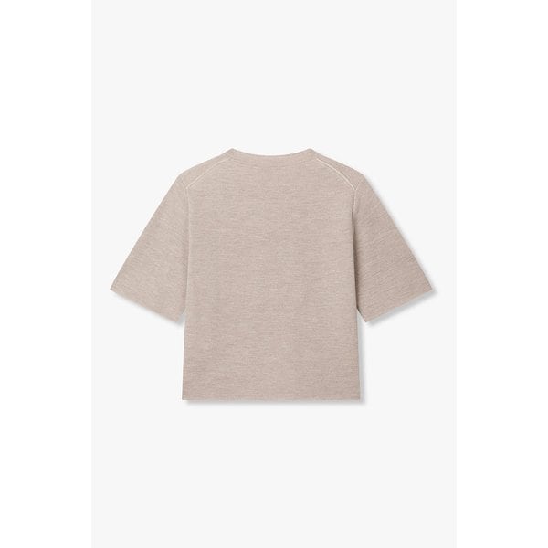 실크 울 블렌드 슬릿 풀오버 IA16152100108