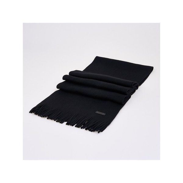 FW25 남성 버진울 니트 머플러 50495340 001