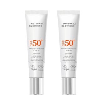 모이스올가 유기농 퍼펙트 선 프로텍션 SPF50+ UV 40g [비건 무기자차 선크림] 1+1