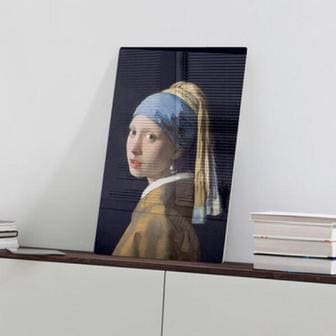 아트박스 /꾸밈 pc745-폼아크릴액자38CmX58Cm_진주귀걸이를한소녀