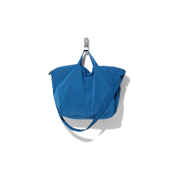 Packable Nylon Big Keyring Bag Blue