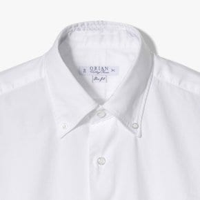 [오리앙] CLASSIC WASHED SLIM SHIRT (SOLID) WHITE / 클래식 워시드 슬림 화이트 셔츠 ORB2M40003