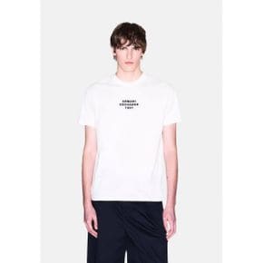 Armani Exchange 아르마니 익스체인지 쿠르잠 - 프린트 티셔츠 흰색 6466141