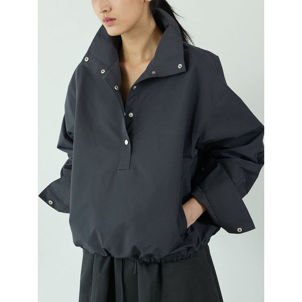 [리퍼브]Snap Anorak_Charcoal