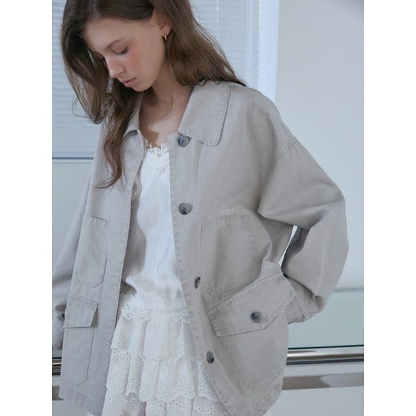 Quad Pocket Utility Jacket_2color