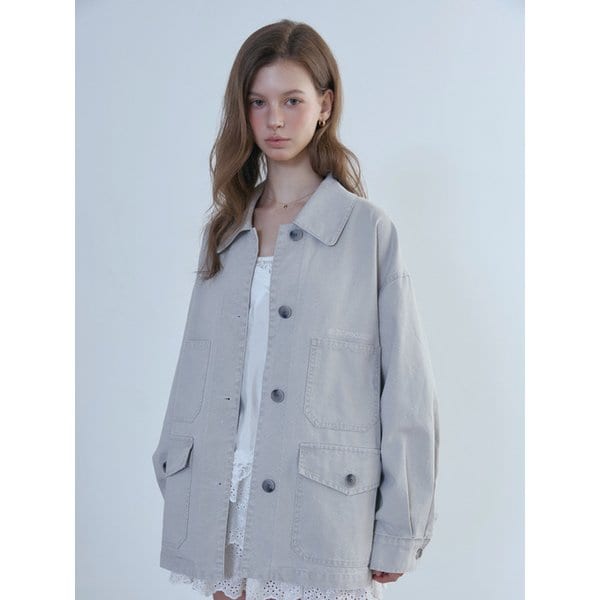 Quad Pocket Utility Jacket_2color