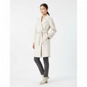여성 코르테 벨트 랩 코트(아이보리) 2525016062600 048 1573915 048