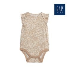 갭키즈 레오파드 패턴 프릴 바디수트(826070-12-9_BE)