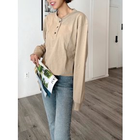 25 FW 남녀공용 헤비웨이트 긴팔 헨리넥 티셔츠 5색 택1 WL451