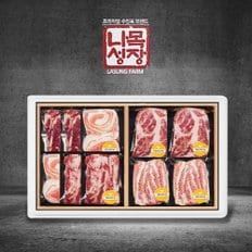 [바로배송]스페인 귀족흑돼지 이베리코 베요타 선물세트 4호(목살+갈비살+항정살+황제살+갈매기살 부위별 200g*2팩씩 총 10팩 2.0kg)