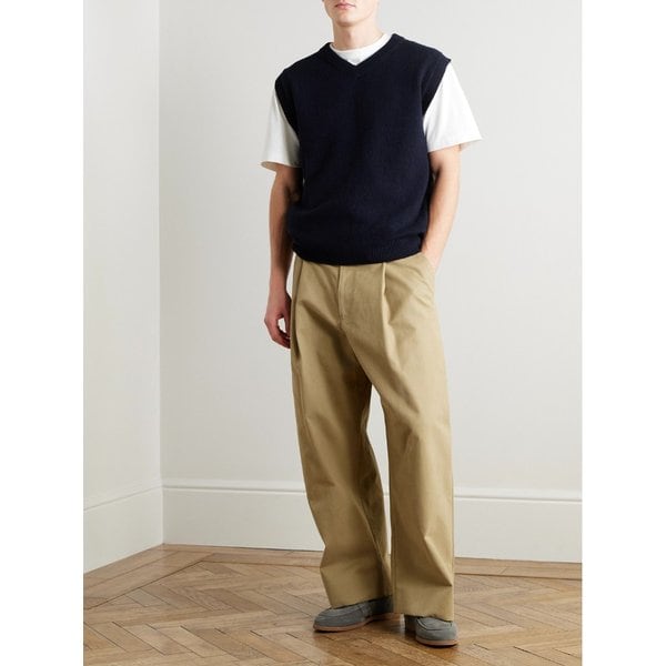 선스펠 울 스웨터 조끼 46376663162940101