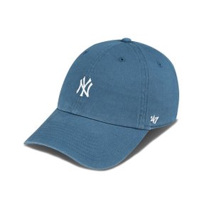 47브랜드 뉴욕 양키스 NY 스몰 로고 MLB 엠엘비 볼캡 야구 모자 팀버 블루 B-BSRNR17GWS-TB