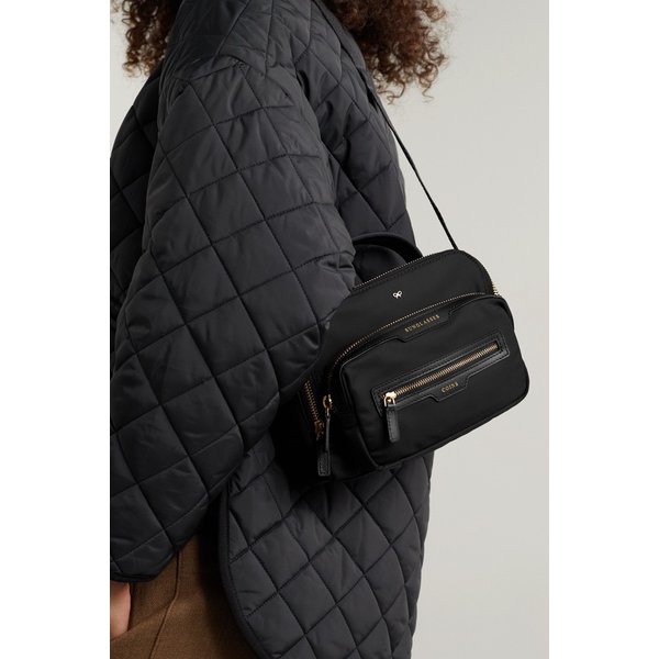 가죽 트리밍  쉘 숄더백 32027475400197989