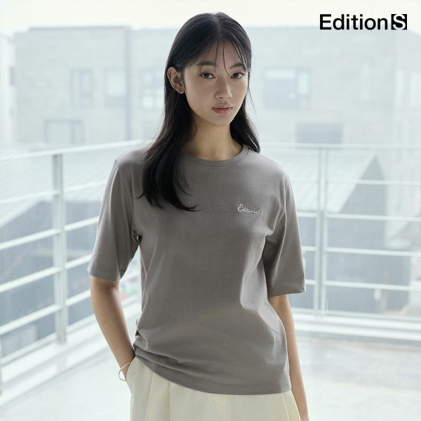 [25SS신상] 에디션S 퓨어코튼 튜블러 티셔츠 5종