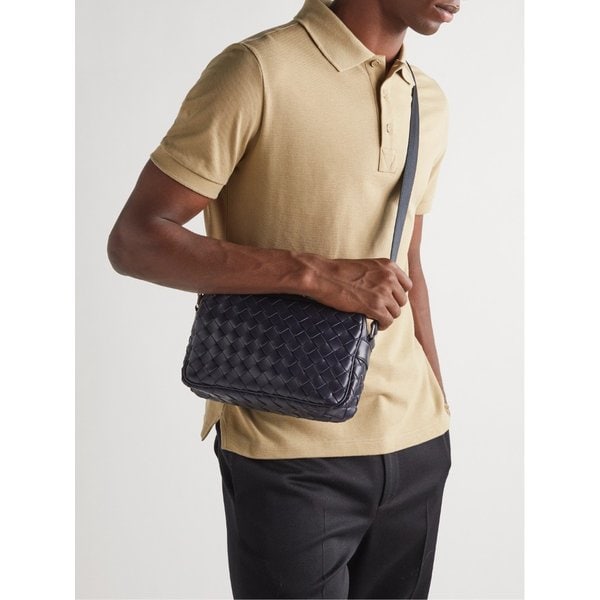 인트레치아토 가죽 메신저백 1647597298336898