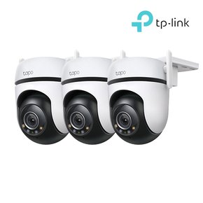 Tapo C520WS 3팩 스마트폰 원격회전 풀칼라 CCTV 카메라 세트