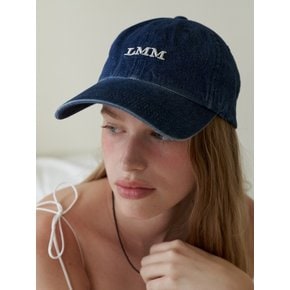 Vintage Denim LMM Logo Ball Cap_Blue