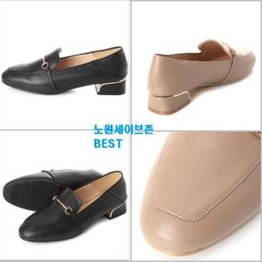 E.LCANTO 세이브존01 3CM 바클장식 뮬 로퍼 WD45U42 (S13430330)