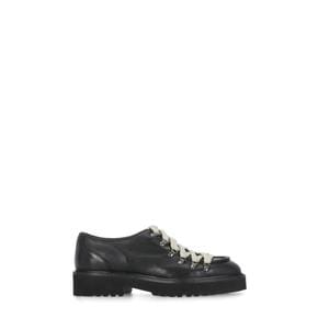 24FW 듀칼 플랫 슈즈 DD8590PHILUF201NN00SCARPA BORDATA GANCIBUTTER NER Black