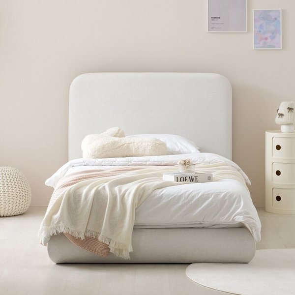 베키 조야 아쿠아텍스 기능성 패브릭 평상형 침대 SS 본넬 유로탑매트 [착불]