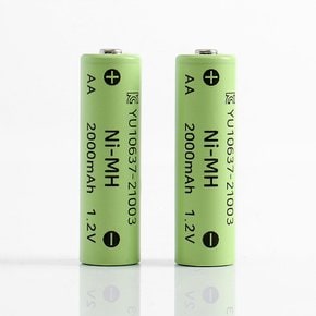 2000mAh 니켈수소 AA 충전지 2p NI-MH 충전배터리