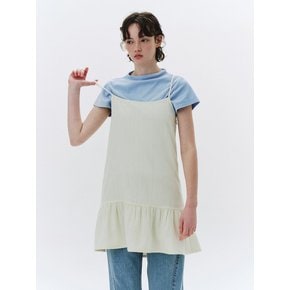 Corduroy Slip Dress - Swan