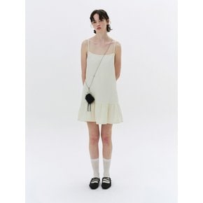 Corduroy Slip Dress - Swan