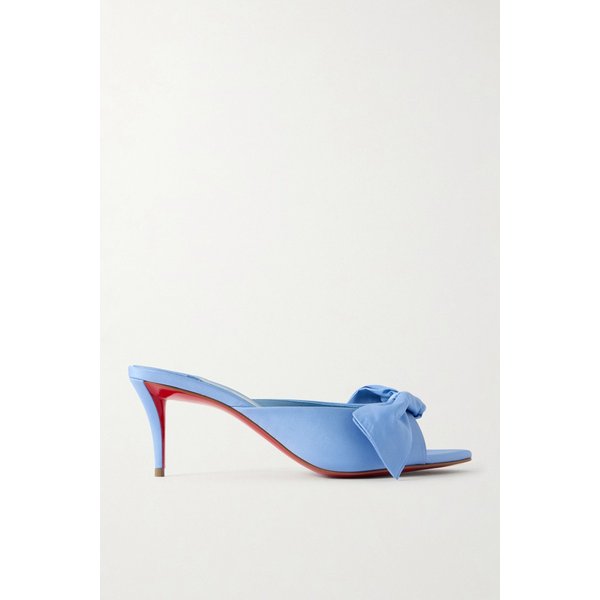 뮬라지 보우 장식 크레이프 드 신 뮬 46376663162979359