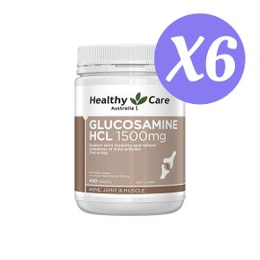 헬시케어 글루코사민 1500mg 400정X6개
