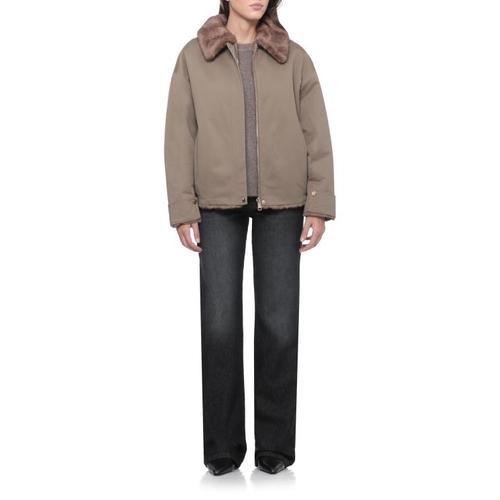 불리 패딩 BA26 7355 CB3TAUPE BROWN