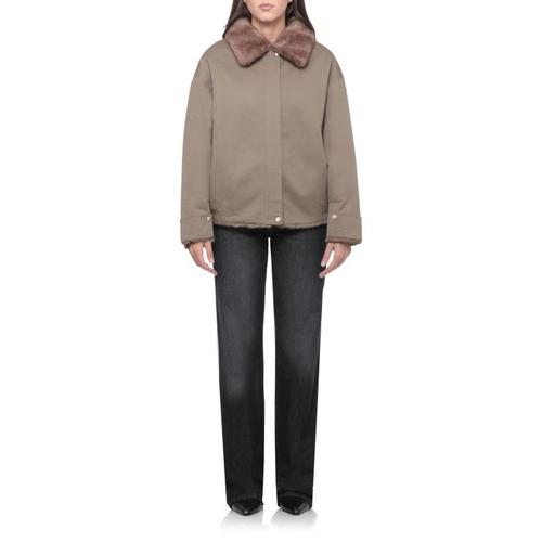 불리 패딩 BA26 7355 CB3TAUPE BROWN